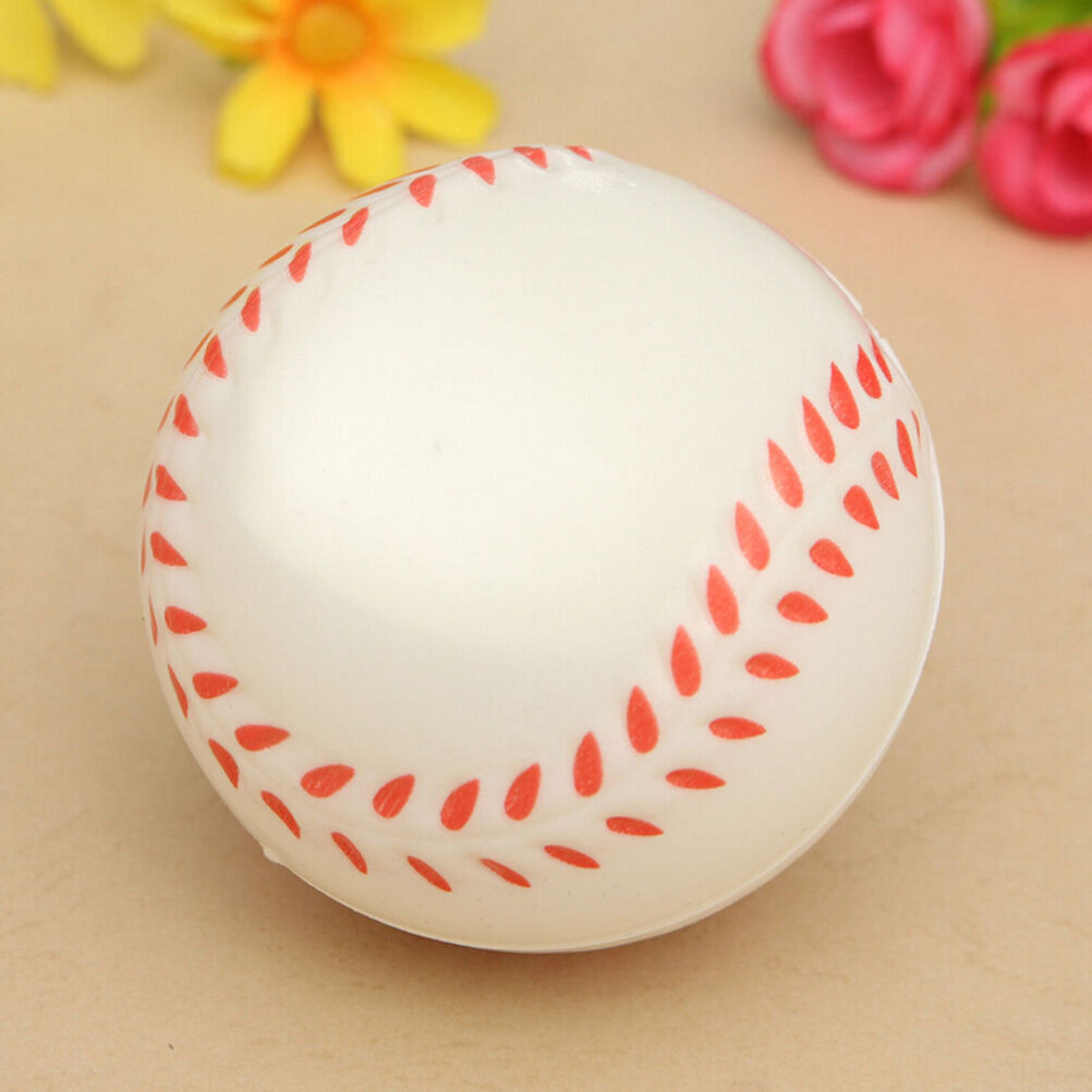 Baball Hand Wrist Exerci Stress Relief Relaxation Squeeze So Foam Ball^.l8