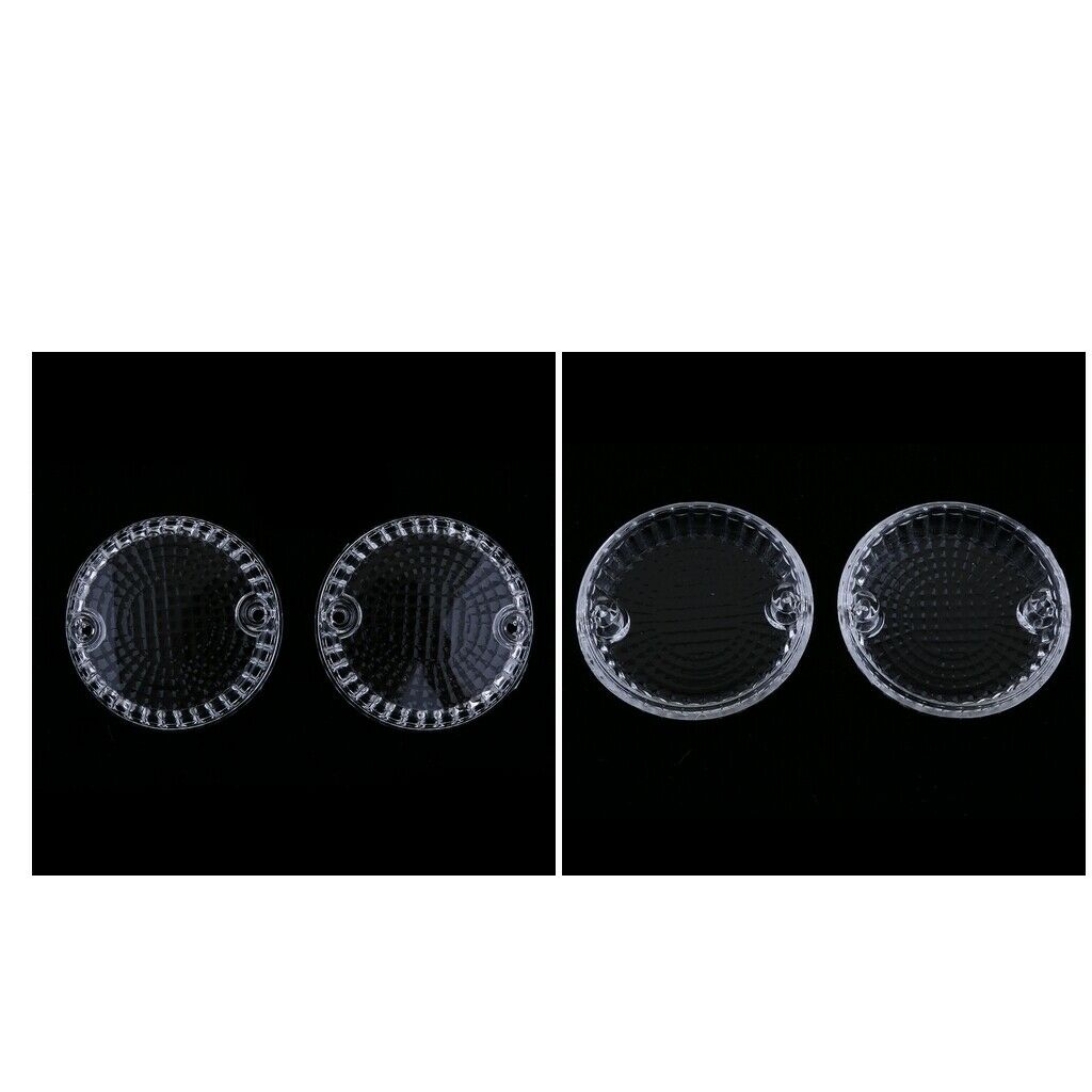 Pack of 4 Turn Signal Lens Covers Lenses for Kawasaki Vulcan VN1500 900 800