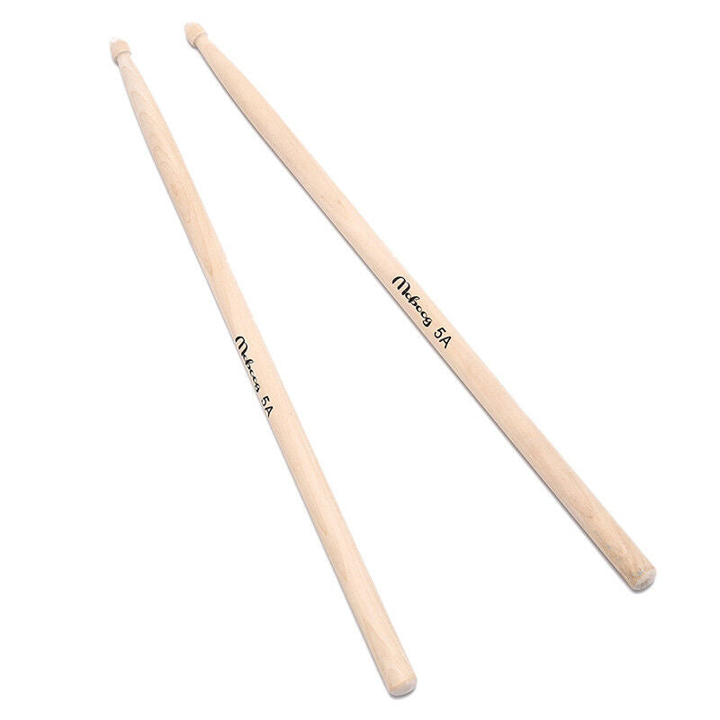 1 pair 5a wood drumsticks stick for drum lightweight drum sticks musical parHGR