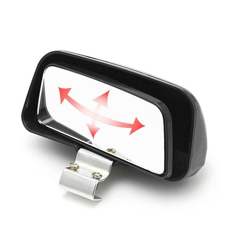 1 Pc Car Truck Unversal Adjustable Wide Angle Mirror Rear View Blind Spot 11x7cm