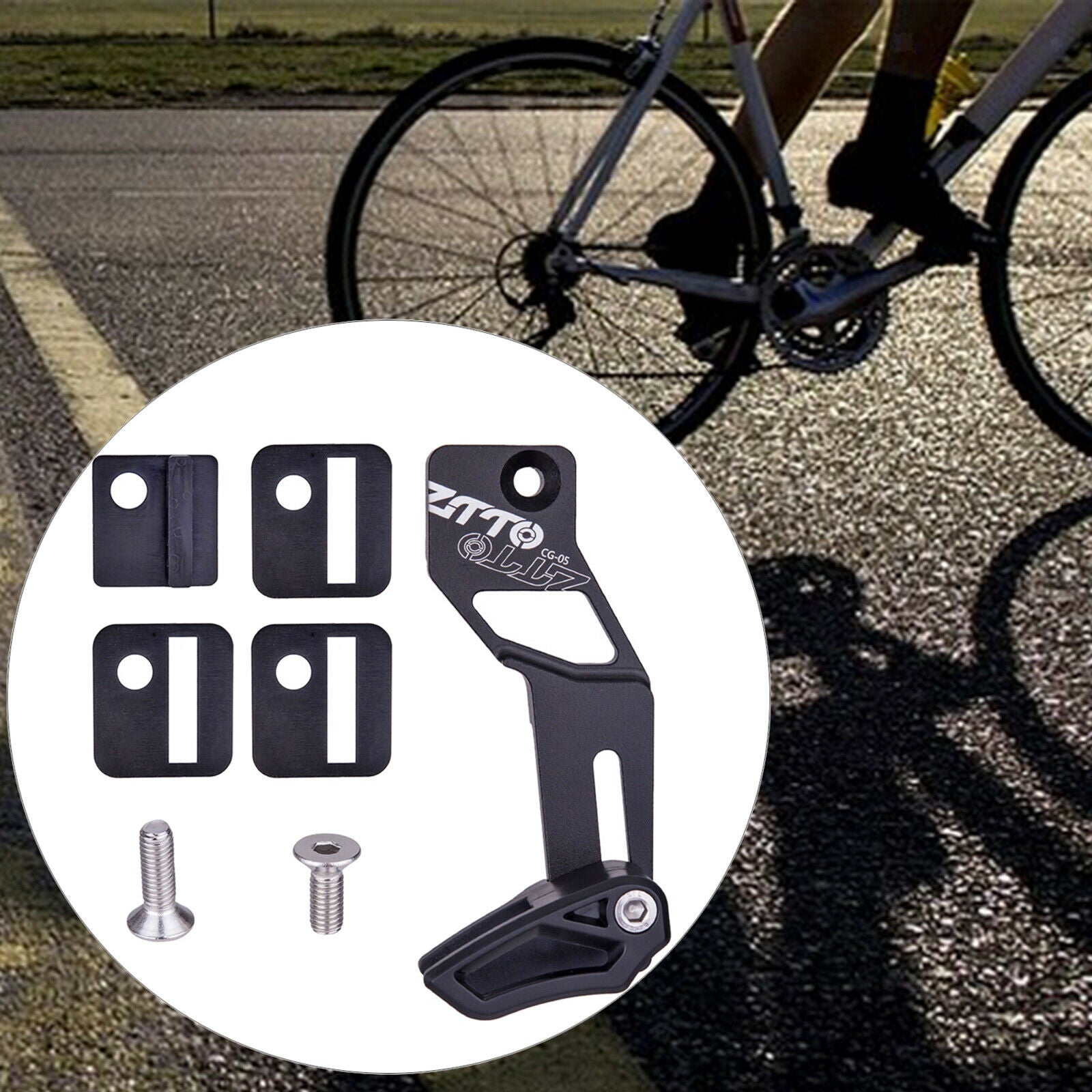 Bike Chain Guide,Bike Chain Deflectors MTB Bike Protector Single Disc Chain