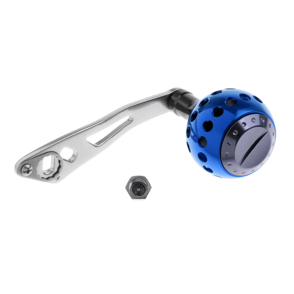 Baitcasting Reel Replacement Handles Lightweight Power Handles Blue