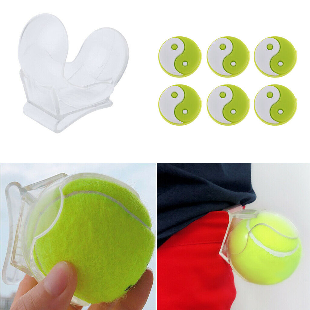 Silicone Tennis Vibration Damper, 6-Pack, Damper, Silencers, Damper