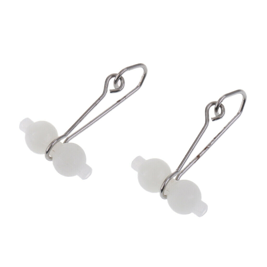 50x Fishing Fastlink Clips With Glowing Beads Floats Floats Tackle L