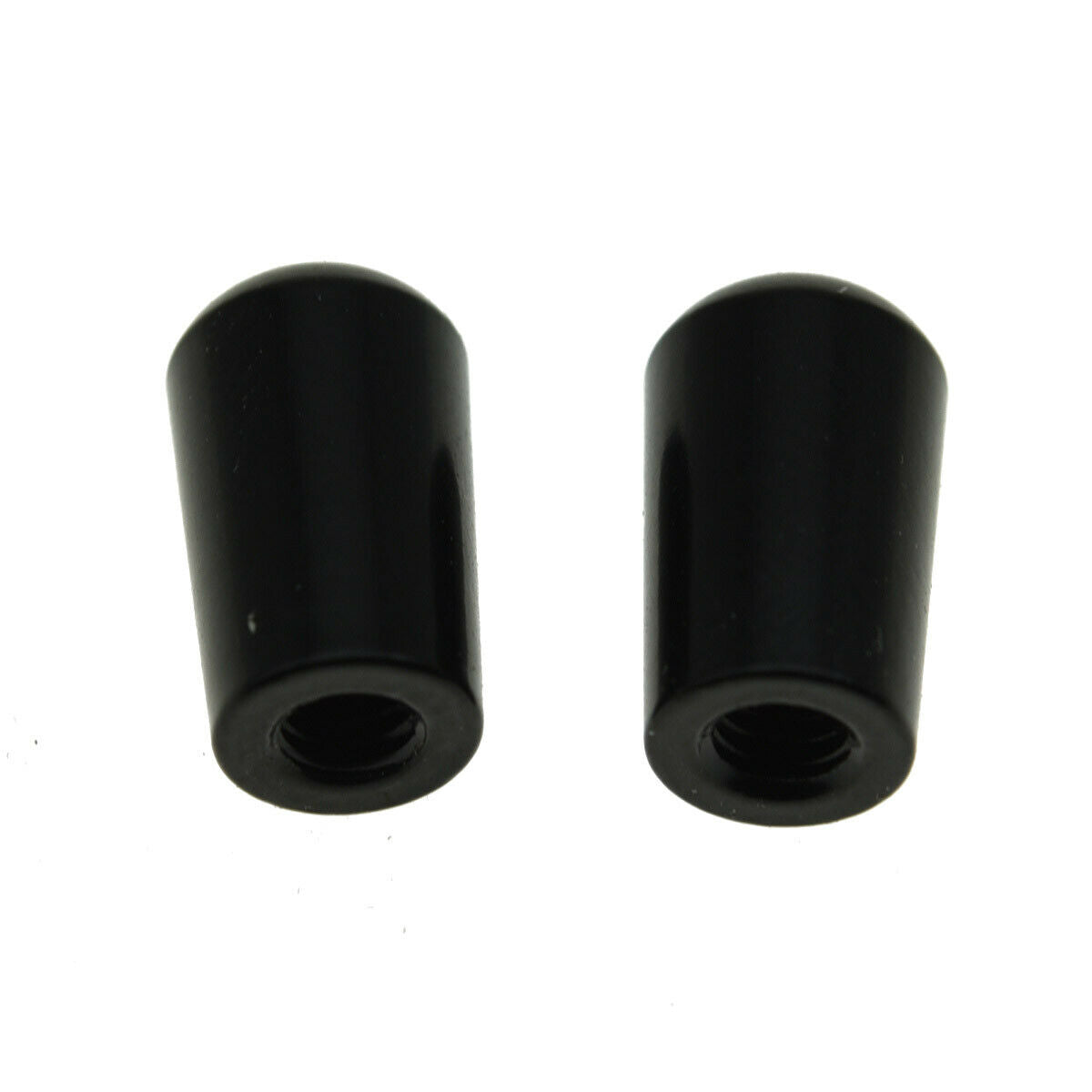 2x Black Metric Metal 3 Way Toggle Switch Tip Pickup Switch Knob for Epiphone