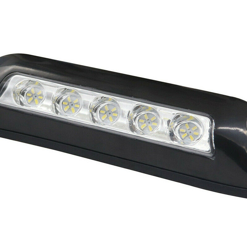 Car RV Marine Roof Dome Lamp Ceiling Lighting 12V White 5 LED Spotlights Lamp
