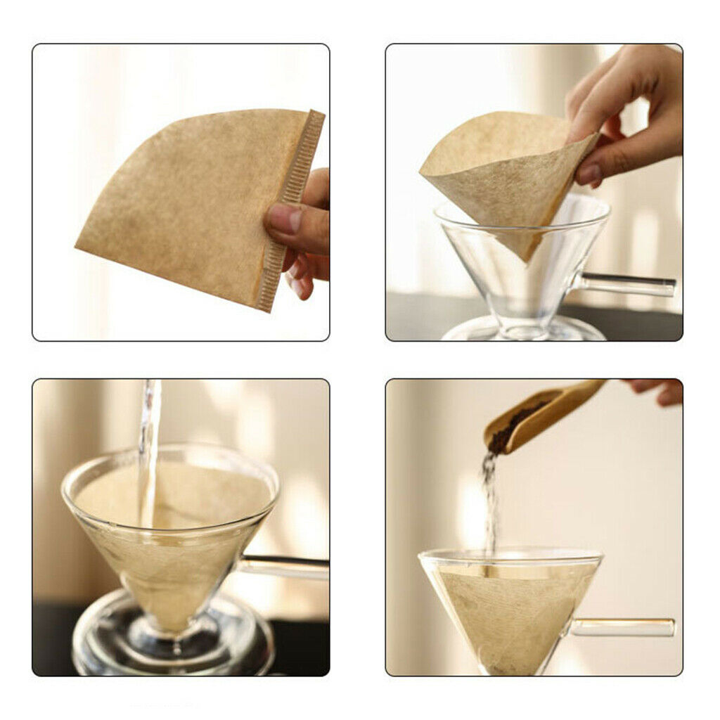 600ml Capacity Pour Over Coffee Maker Glass Hand Drip Brewer Coffee Pot for Home