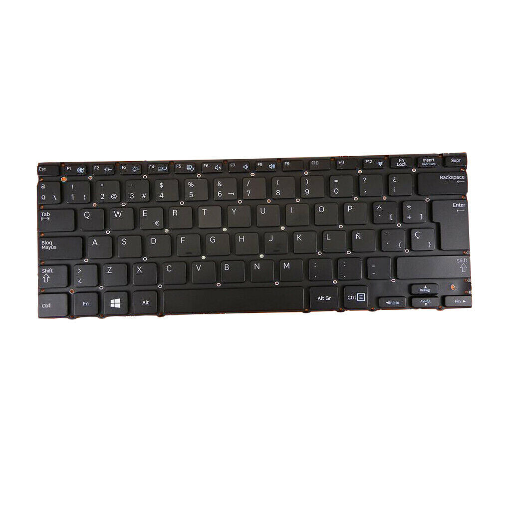 Lovoski Plastic Replacement ES Laptop Keyboard Keypad For  NP 530U3C