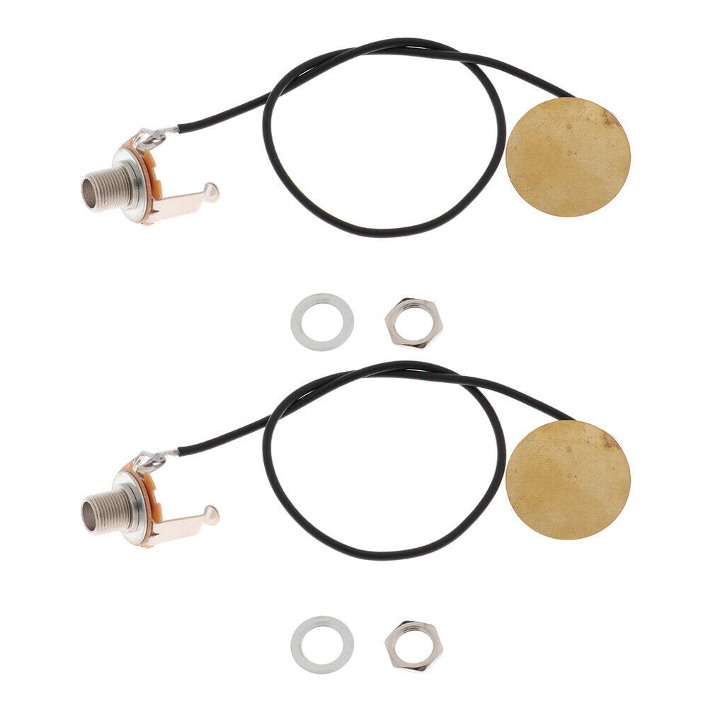 2 Pieces Pickups For Violin Acoustic Instruments