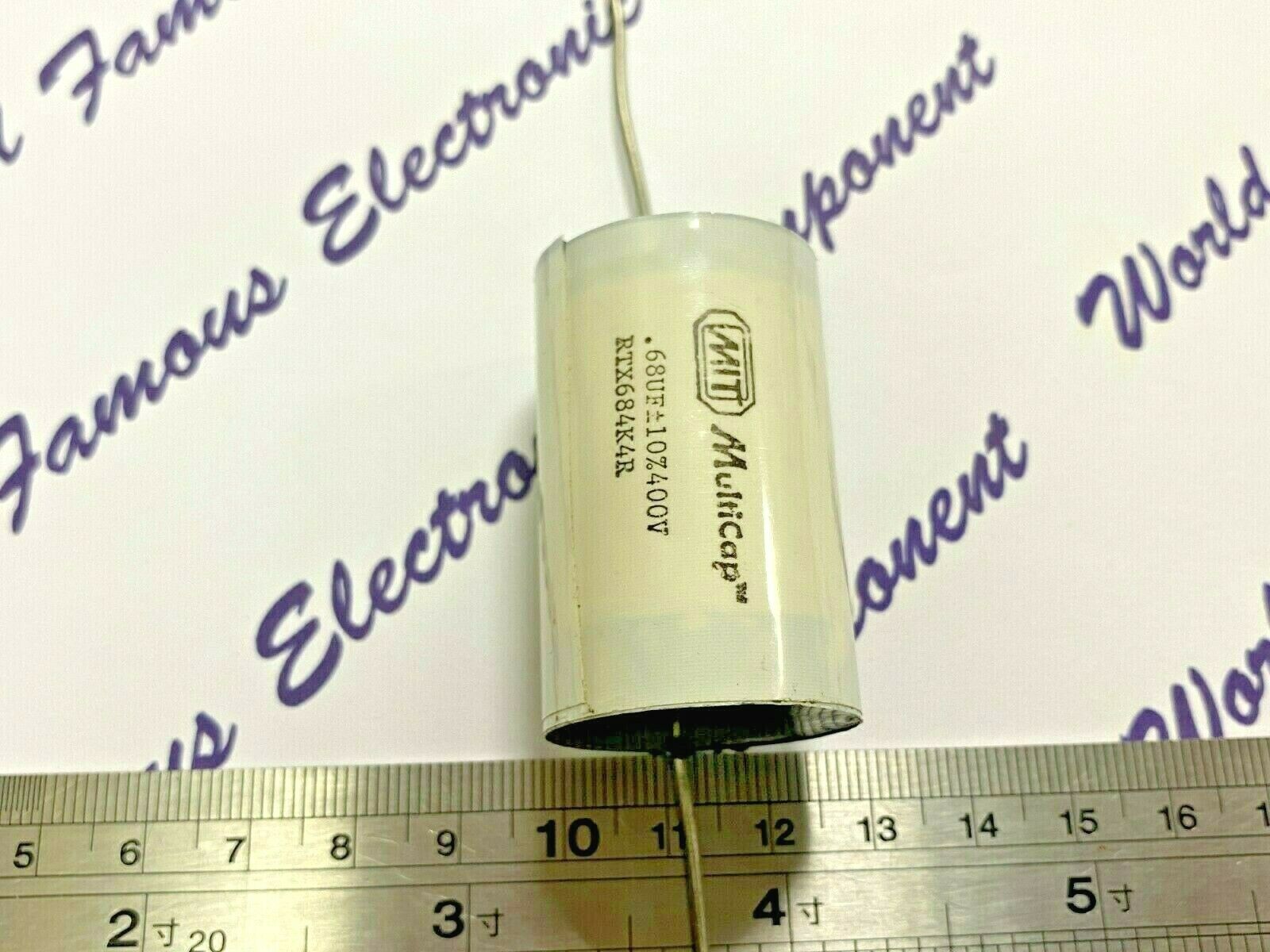 1pcs- Multicap RTX 0.68uF (680nF) 400V 10% RTX684K4R Hi-End Audio Capacitor