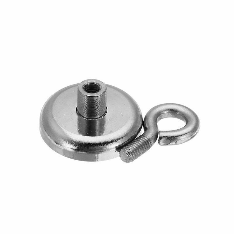 Eyebolt Magnet Super Strong River Fishing Powerful Force Neodymium Round Small
