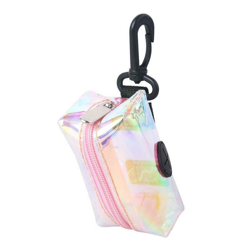 Pet Waste Bag Dispenser with Hook Accessory for Walking Running with Dogs