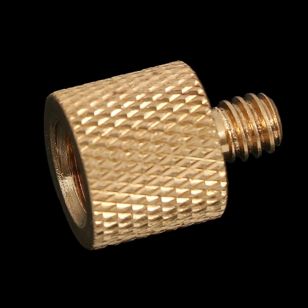 tripod camera thread screw adapter 3/8 to 1/4 female male converter brass