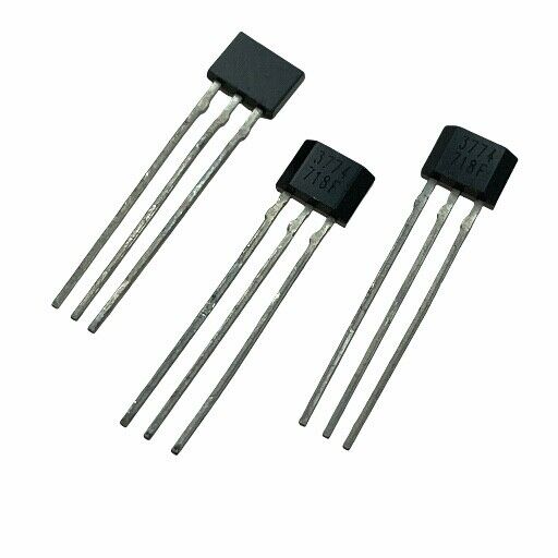 [40pcs] AH3774-P-B Hall Effect Sensor 3.3V / 24V SIP3