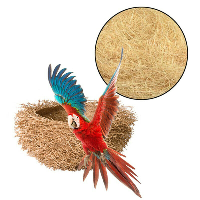 Jute Nesting Material 30g Nest / Fibre Aviary Birds Canaries Nest Filled .l8