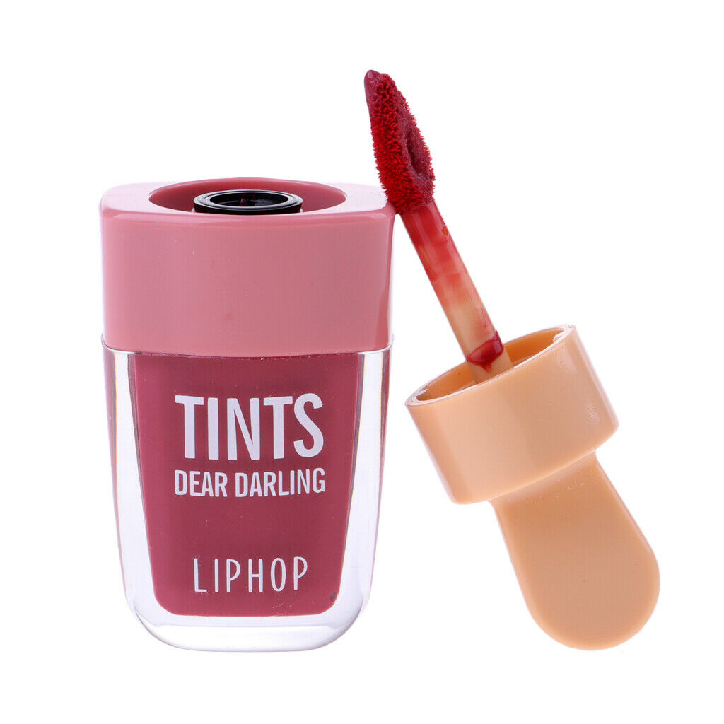 Long Lasting Lip Stain Lip Water Tint Makeup Matte Gloss Set Pale Mauve