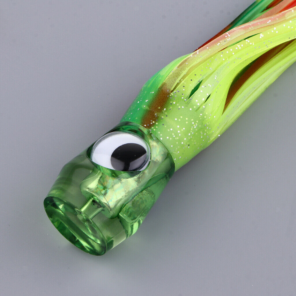 4pcs Squid Fishing Lure Octopus Skirt Lure Marlin Trolling Lure Saltwater