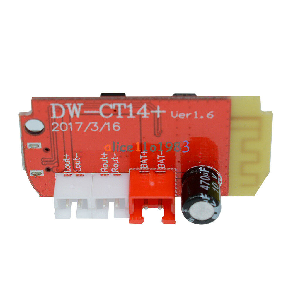Dual Plate 3W Amplifier Board DIY Bluetooth Speaker Modification Module 3.7-5V