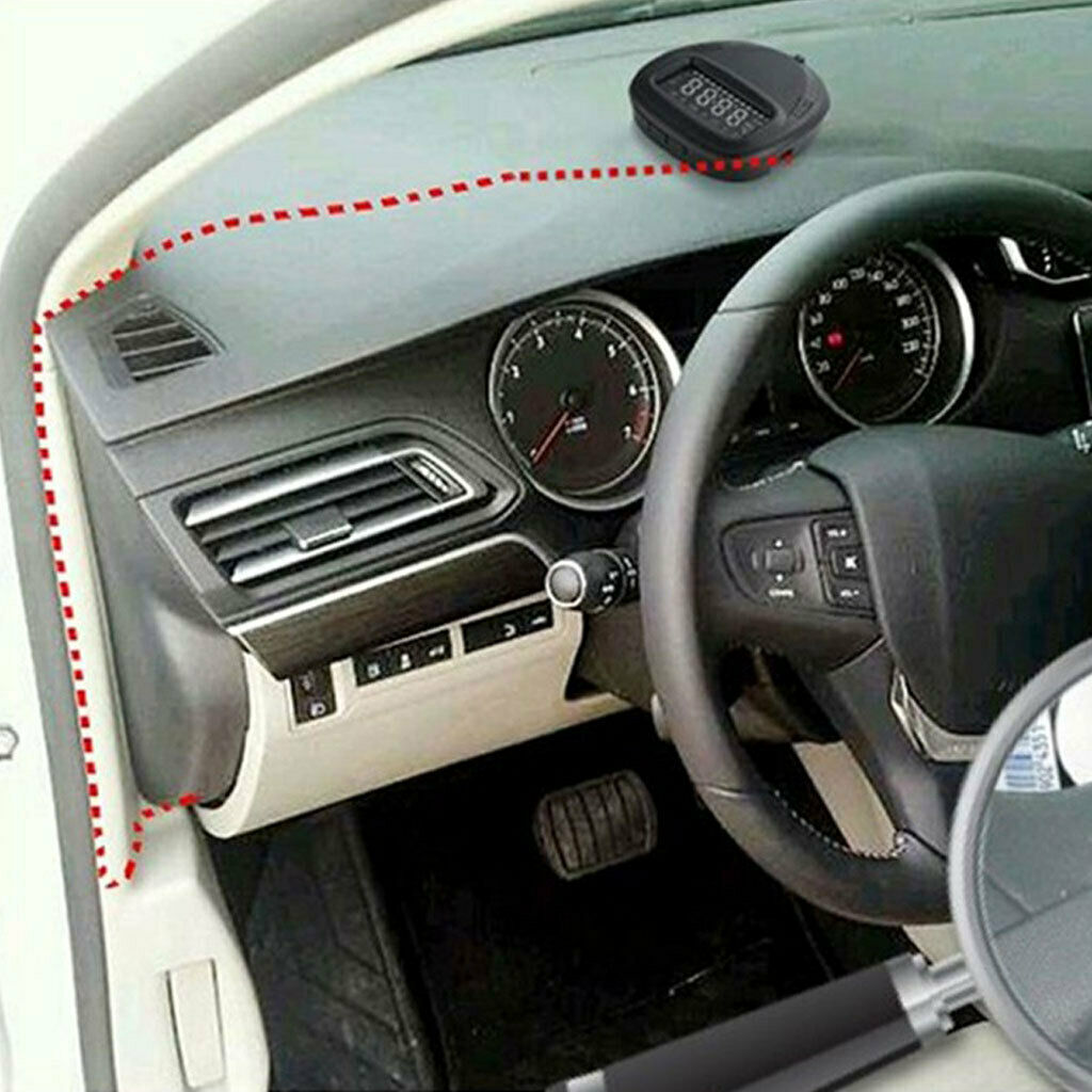 A1 Car HUD Head up Display OBD II OBD 2 Speed Warning Monitor Universal