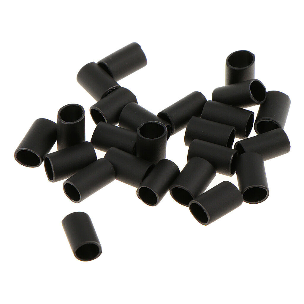 200PCS 6mm Glue Lined Heat Shrink Tubing Micro Rings Links Beads