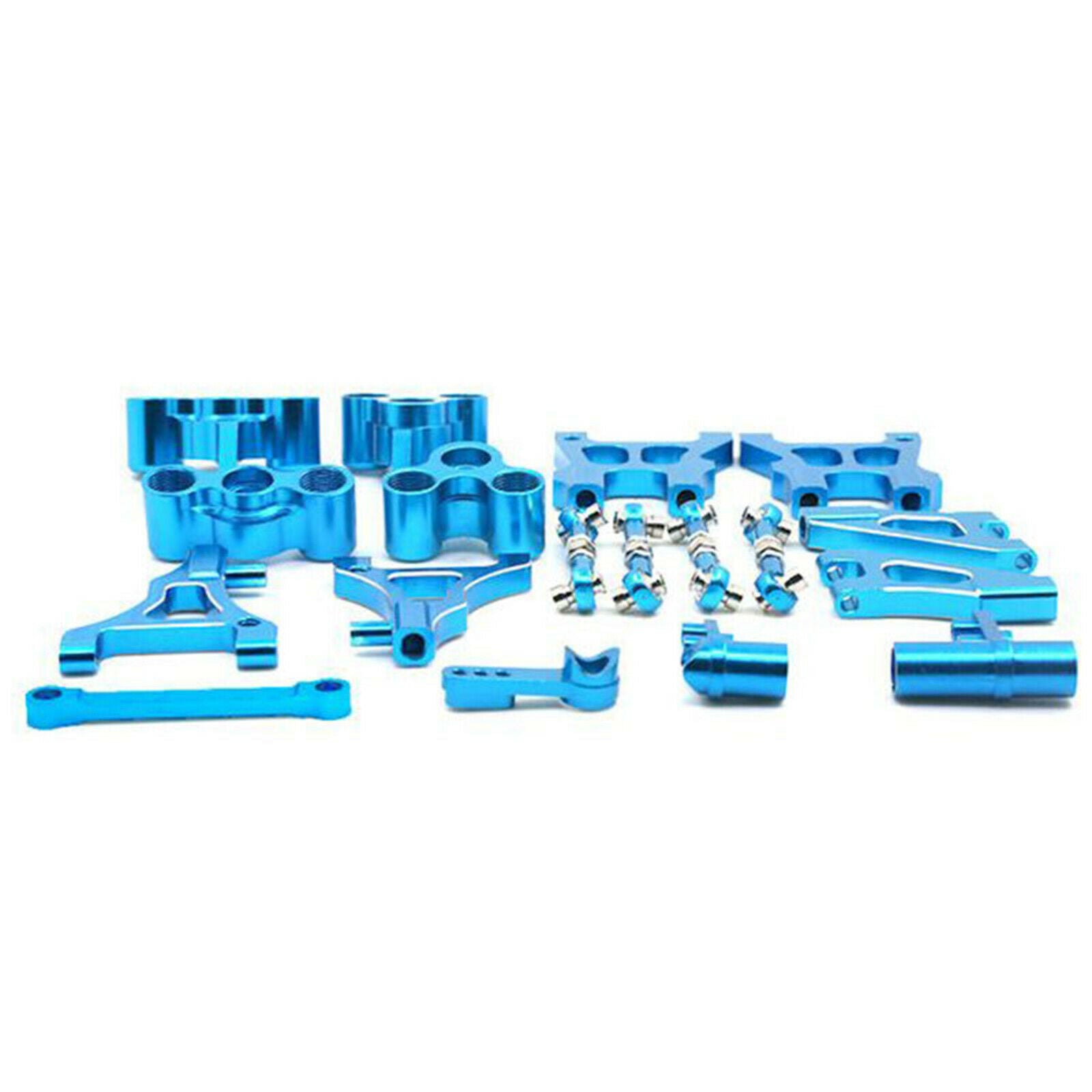Full Set Blue Upgrade Linkages for HSP RC Rock Crawler Buggy Hobby Car Parts