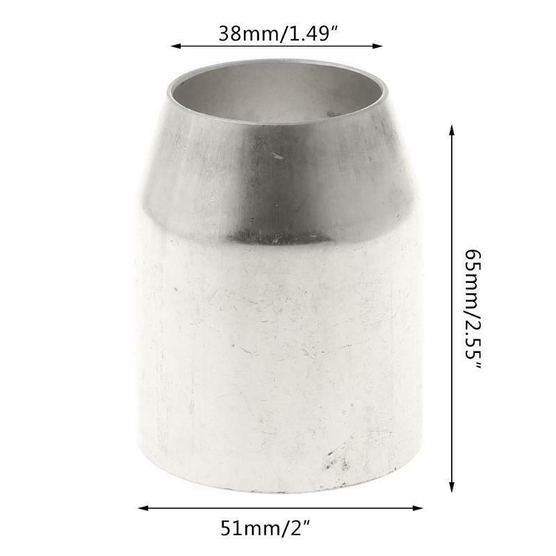51MM to 38MM Diameter Welding Adapter Motorcycle Exhaust Muffler Connect Welding