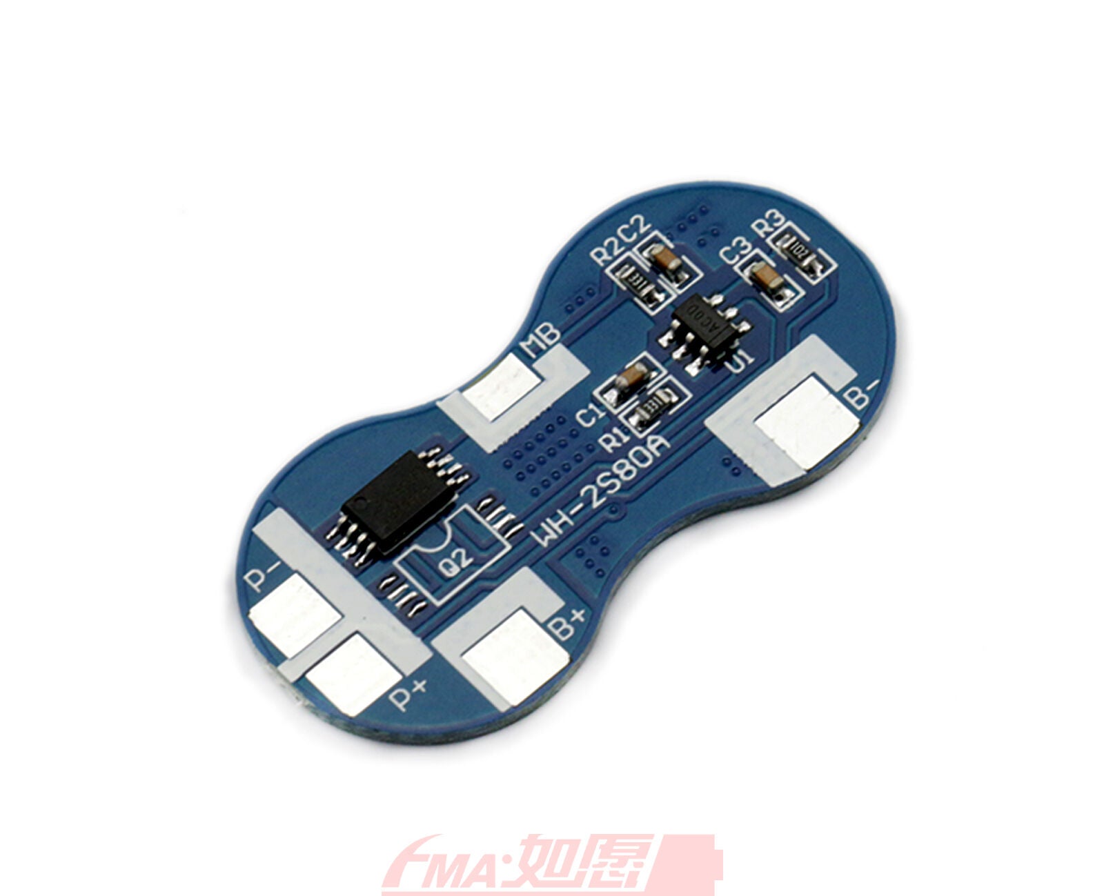 Protection Circuit Module PCM for 2S 7.4V 7.2V Li-ion Li-Po Battery D:2A 2SW001