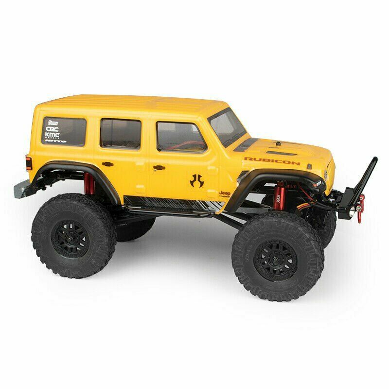For Axial SCX24 C10 Deadbolt JLU Metal Front Bumper w/ Shackle Aluminum Alloy