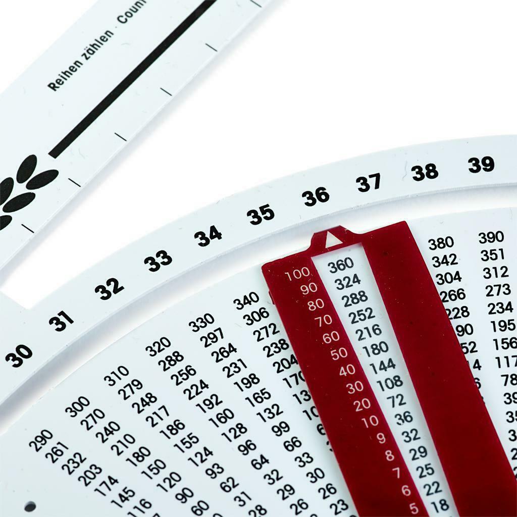 Knitting Gauge Converter Stitch Calculator Counting Frame Ruler Knitting Tools