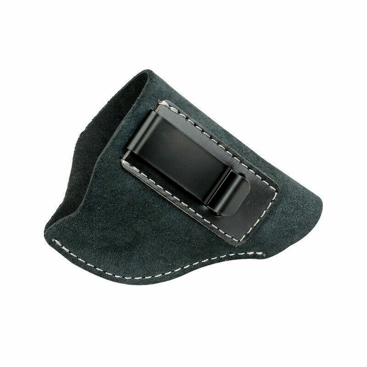 New Suede Leather IWB Handgun Revolver Holster Fit 38 Special J Frame Revolver