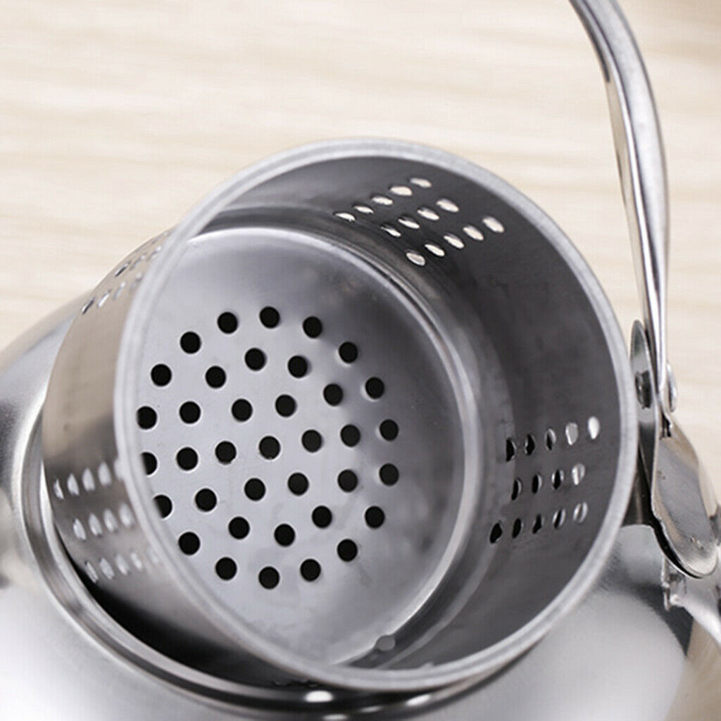 1.6L Kettle Stainless Steel Infuser Teapot Kitchen Tea Coffee Hot Water Pot