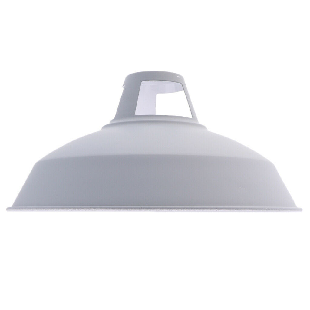 Industrial Retro Iron Pendant Lamp Shade for Corridor Cafe Bar Grey