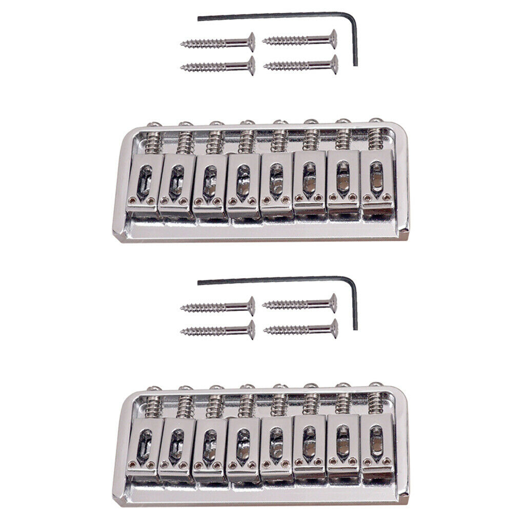 2pcs 8 String Guitar Bridge Set Screw for Electric Guitar Replacement Part