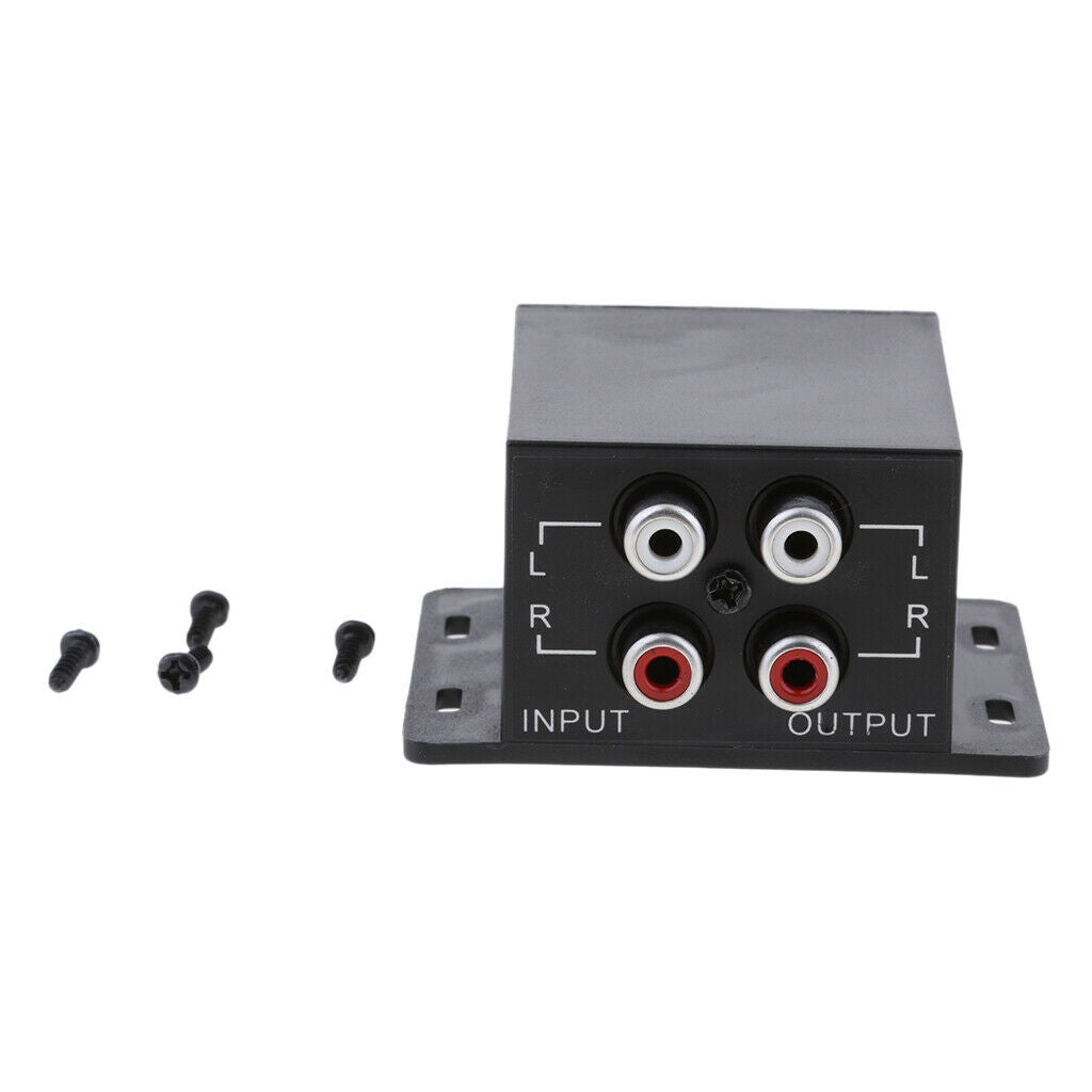 Car Home Bass RAC Adjust Amplifier Subwoofer Equalizer Crossover Controller