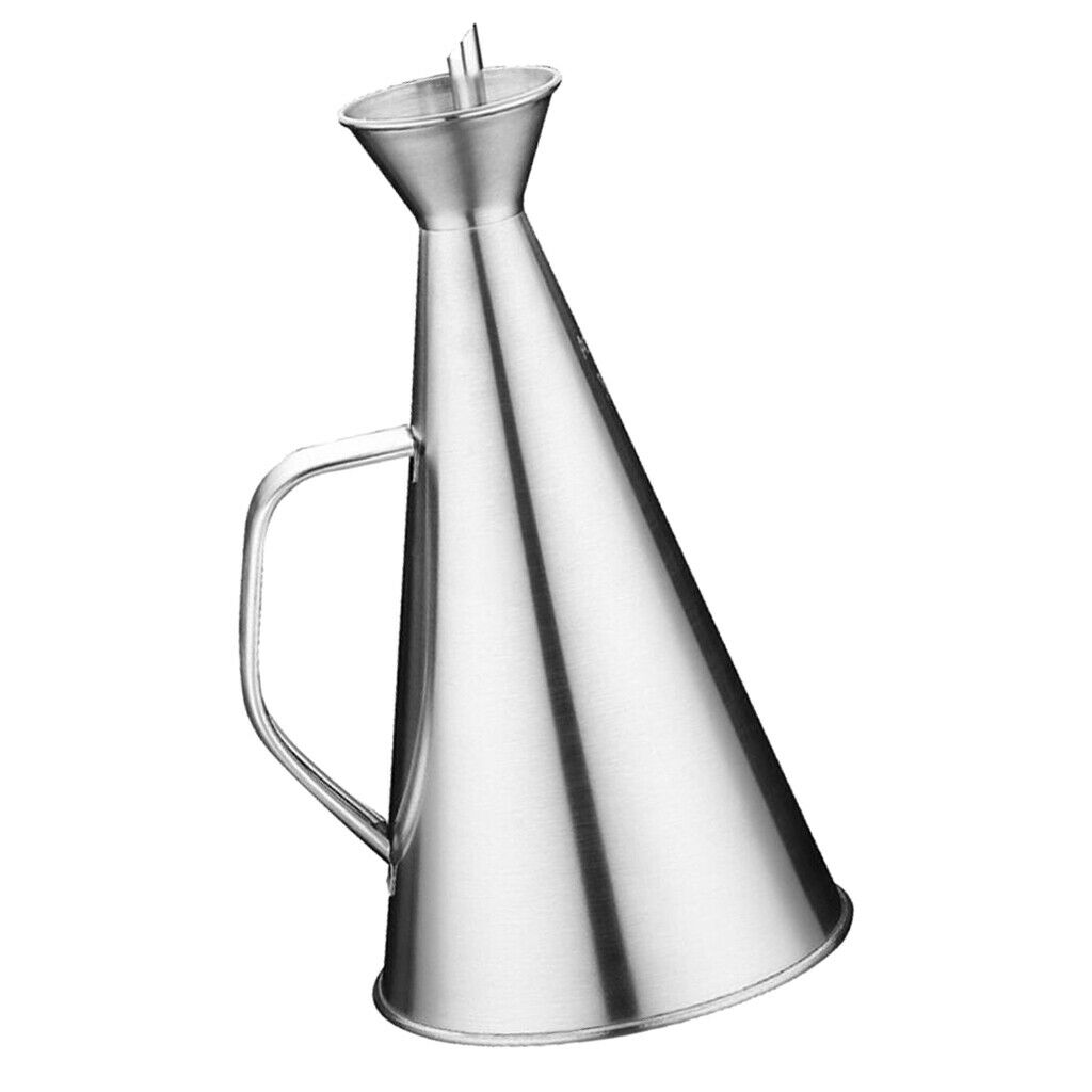 Stainless Steel Oil Vinegar Can Drizzler Cruet