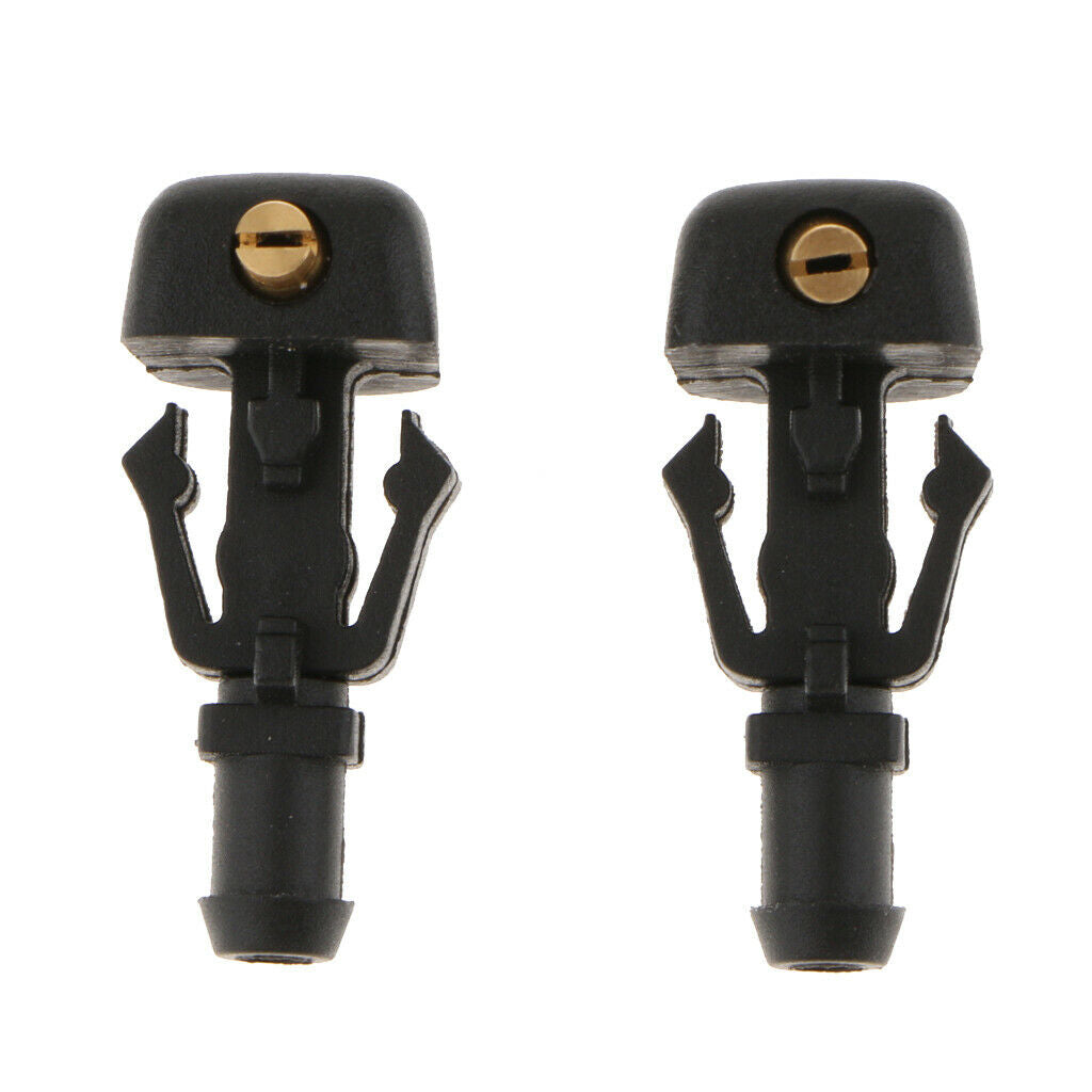2x Car Front Windshield Wiper Washer Sprayer Nozzle Replacement For Ford