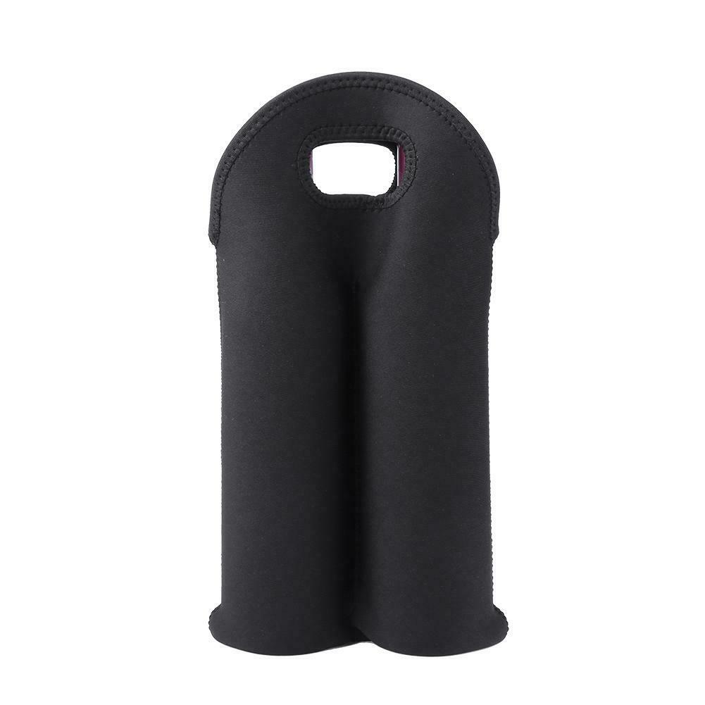Hand-held Neoprene Bottle Cooler Wine-bottle Bag Protective Sleeve Cover @