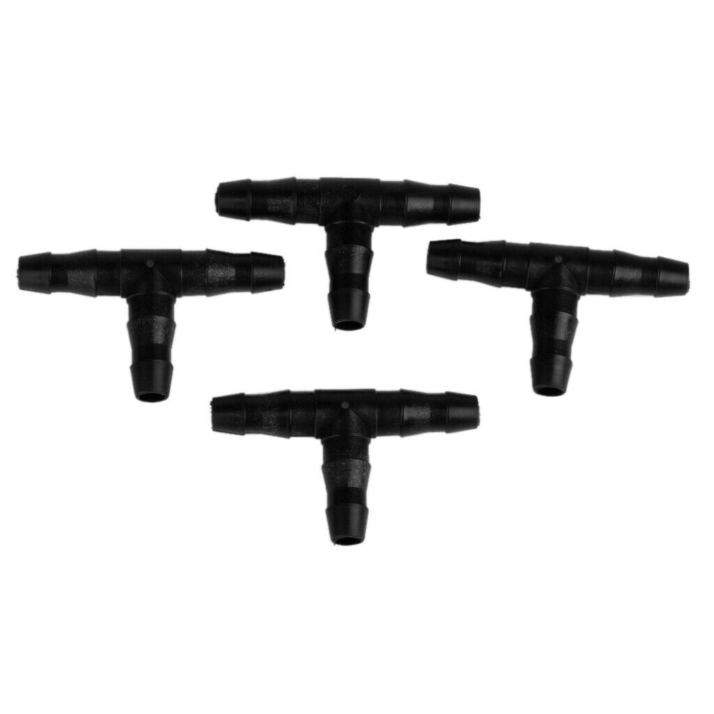 Drip Irrigation Plug Straight Pipeline Connector Three Way Irrigation Adapter