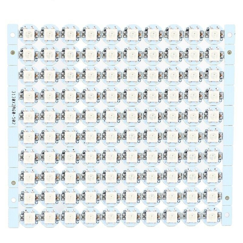 1 Pcs WS2812B SMD 5050 RGB LED Addressable Light St Board 100x4-Pin DC5V LED PV4