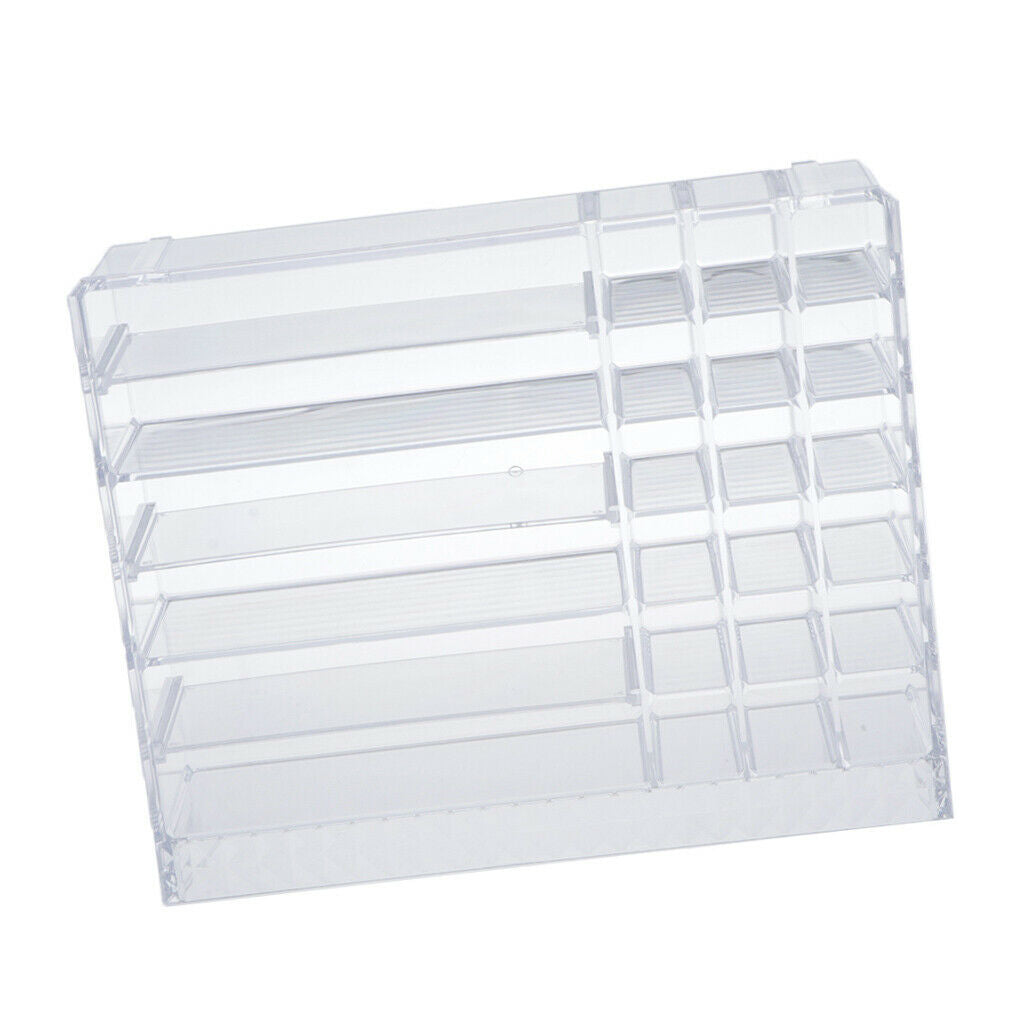 Cosmetic Organizer Acrylic Makeup Box Lipstick Eyeshadow Palette Holder