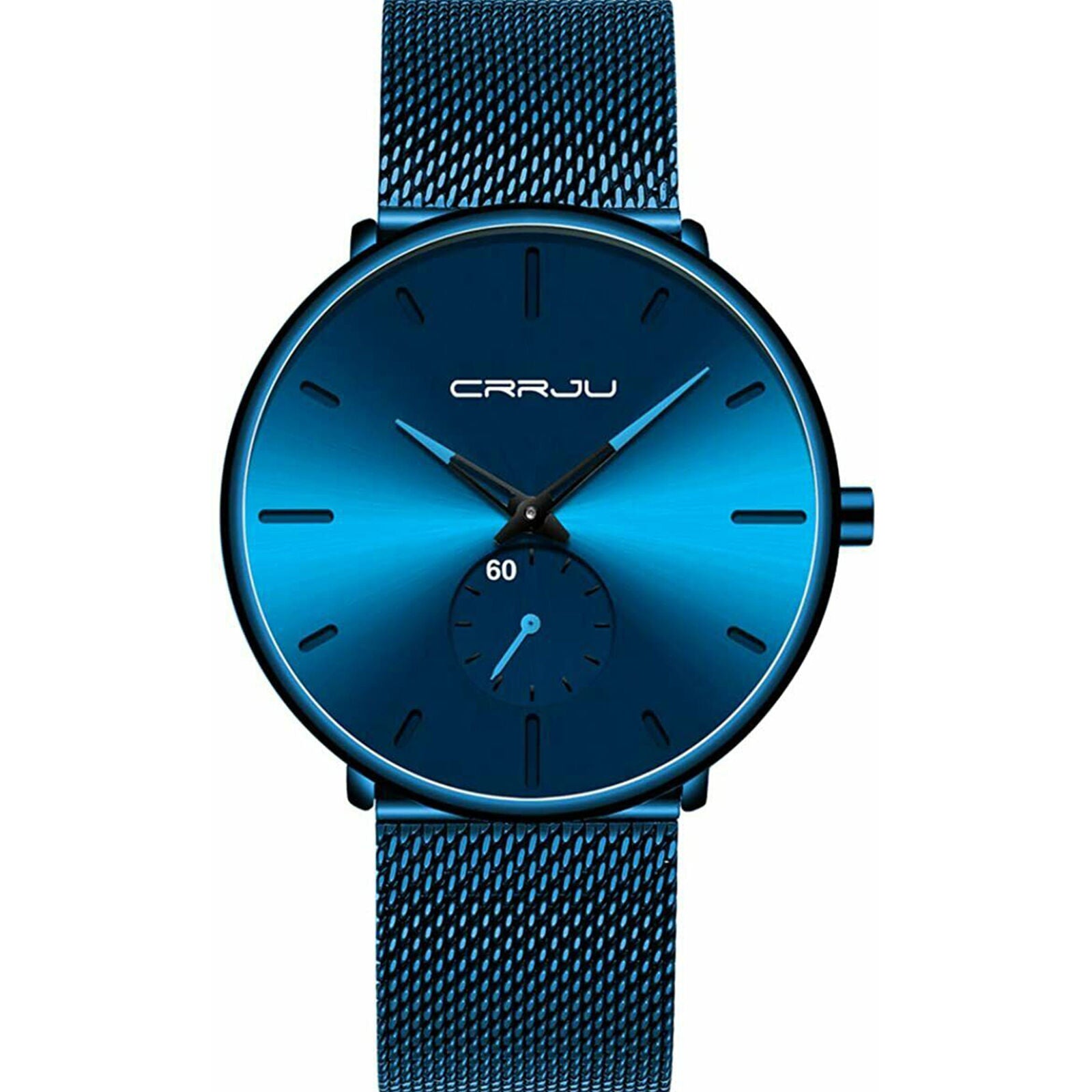 Men's Watch Stainless Steel Minimalist Ultra Thin Watches Hombre Relojes De