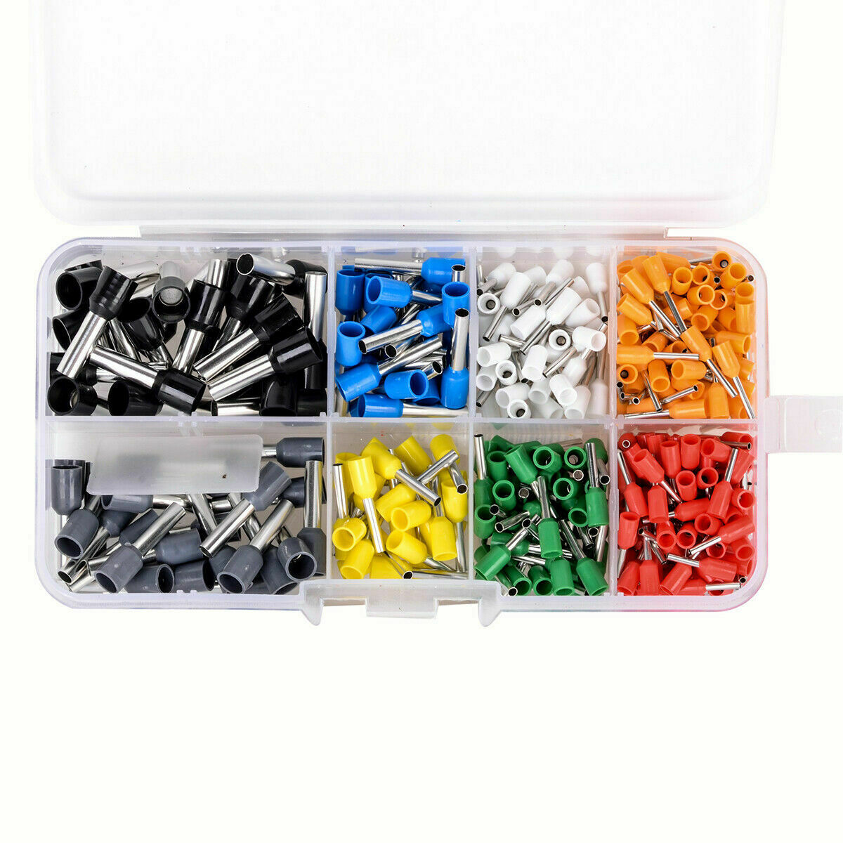 400 Wire Ki Copper Crimp Connector Insulated Cord Pin End Terminal  AWG 22 to 10
