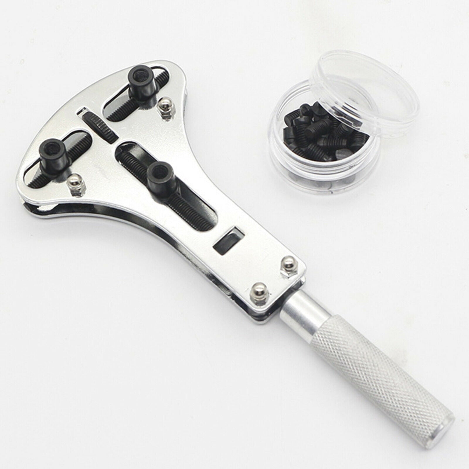 Watch Back Case Opener Wrench Screw Remover Tool Kit Set Waterproof Standard