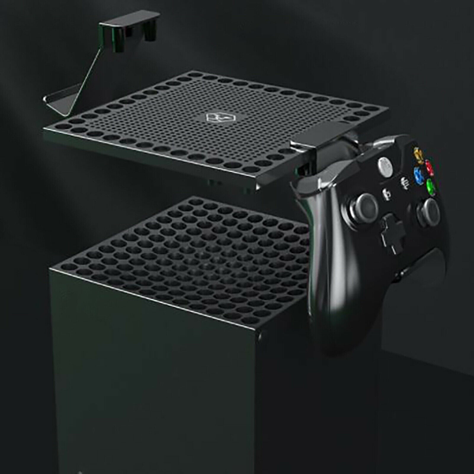 For X box Series Host/Handle Heat Dissipation Dust Cover& Handle Hooks ZAU