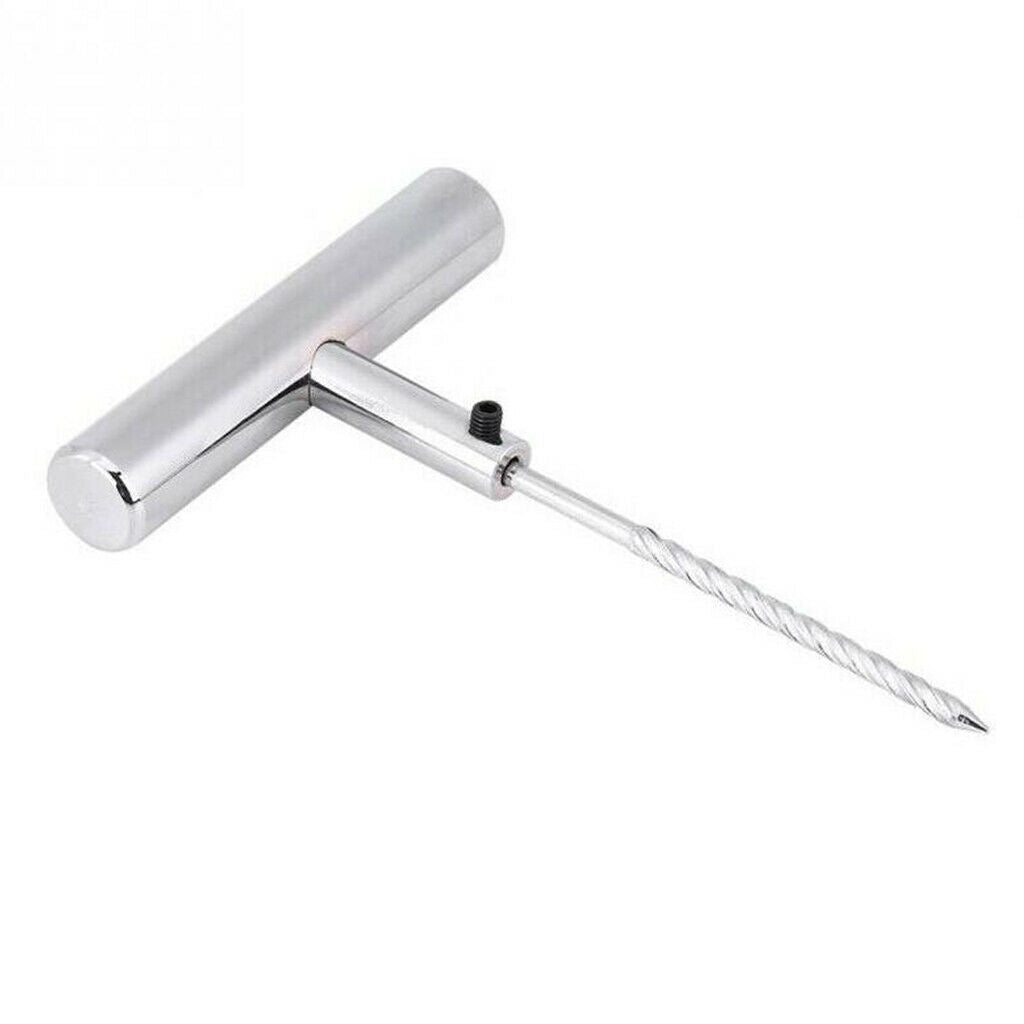 11PCS Auto Car Bike Tubeless Tire Repair Plugs Kit Rasp Needle Patch Fix Tool