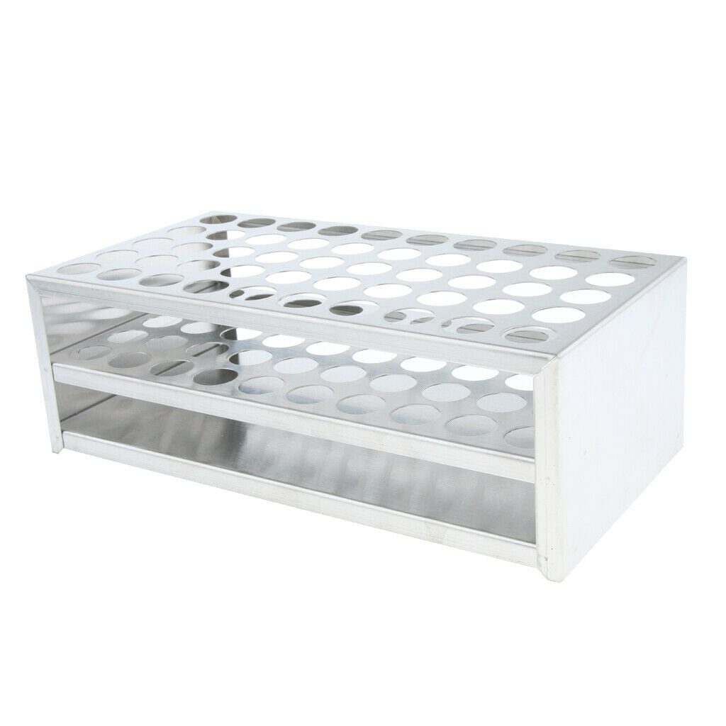Detachable Centrifuge Tube Rack Stainless Steel 50Holes 21mm dia