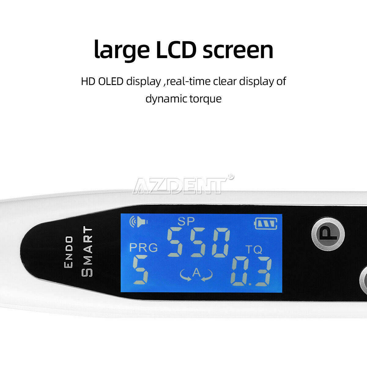 Dental 16:1 Wireless Endo Motor Built-in LED Treament Handpiece High Brightness