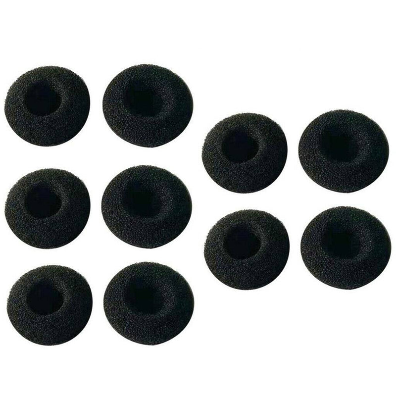 10 Pcs Soft Replacement Earbud Earpad Ear Bud Pad Covers for Plantronics Voyager