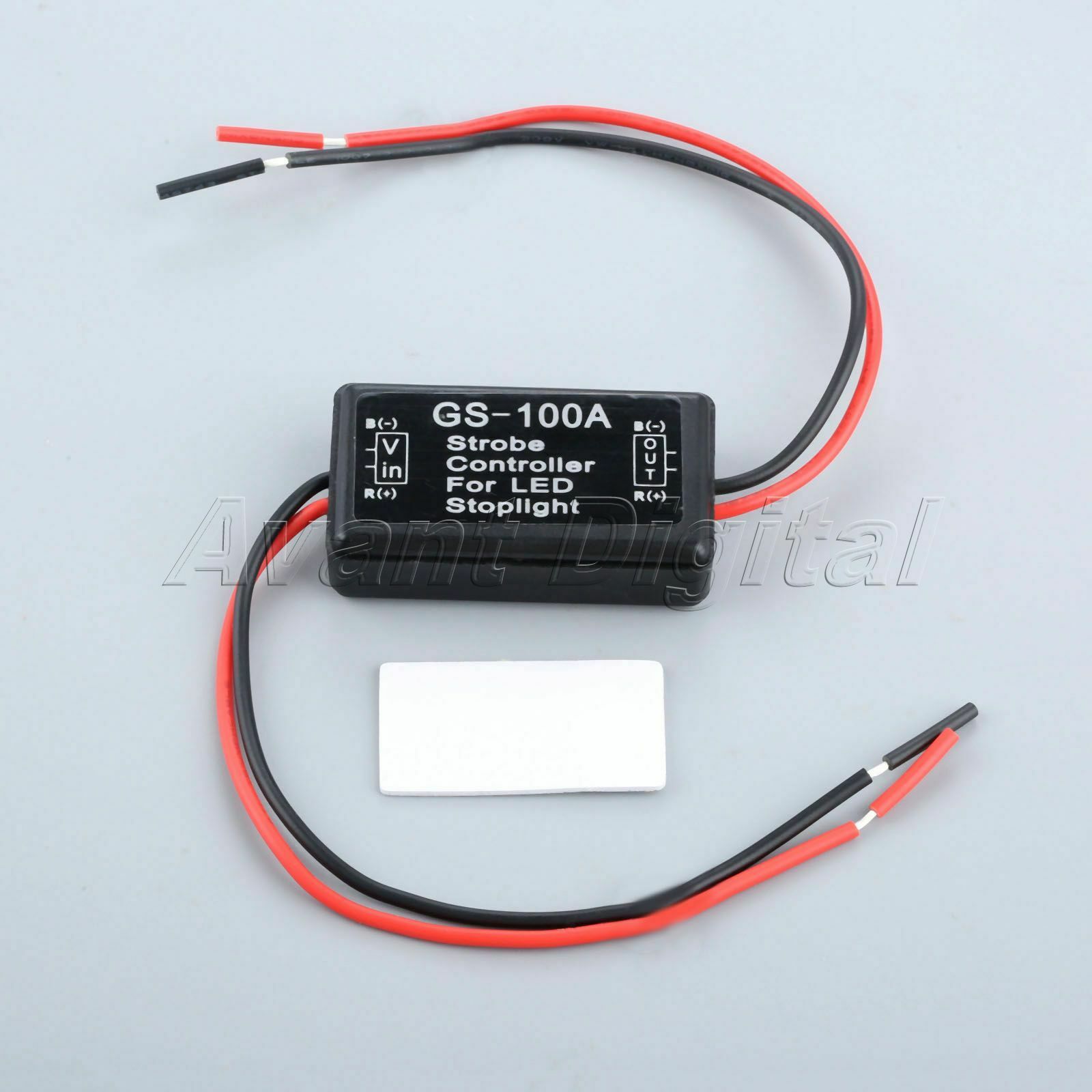 12V LED Brake Tail Light Flash Control Pressure Sensitive for Suzuki SV650A 2007