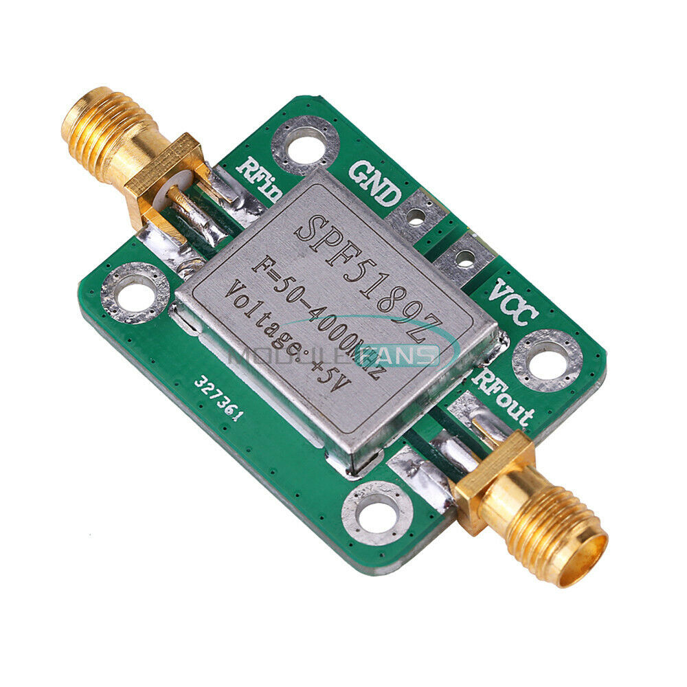 50-4000MHz RF LNA Low Noise Amplifier Signal Receiver SPF5189 NF = 0.6dB